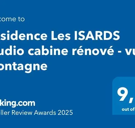 아파트 Les Isards Renove - Vue Montagne *